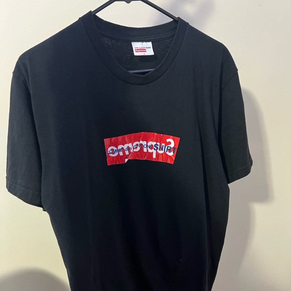 Supreme x Cdg box Logo